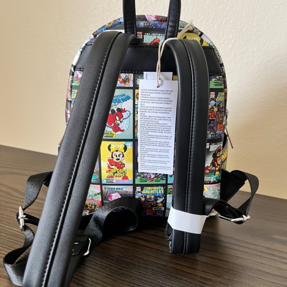 DisneyParks Loungefly Marvel 100 Characters Mini Backpack main image 8